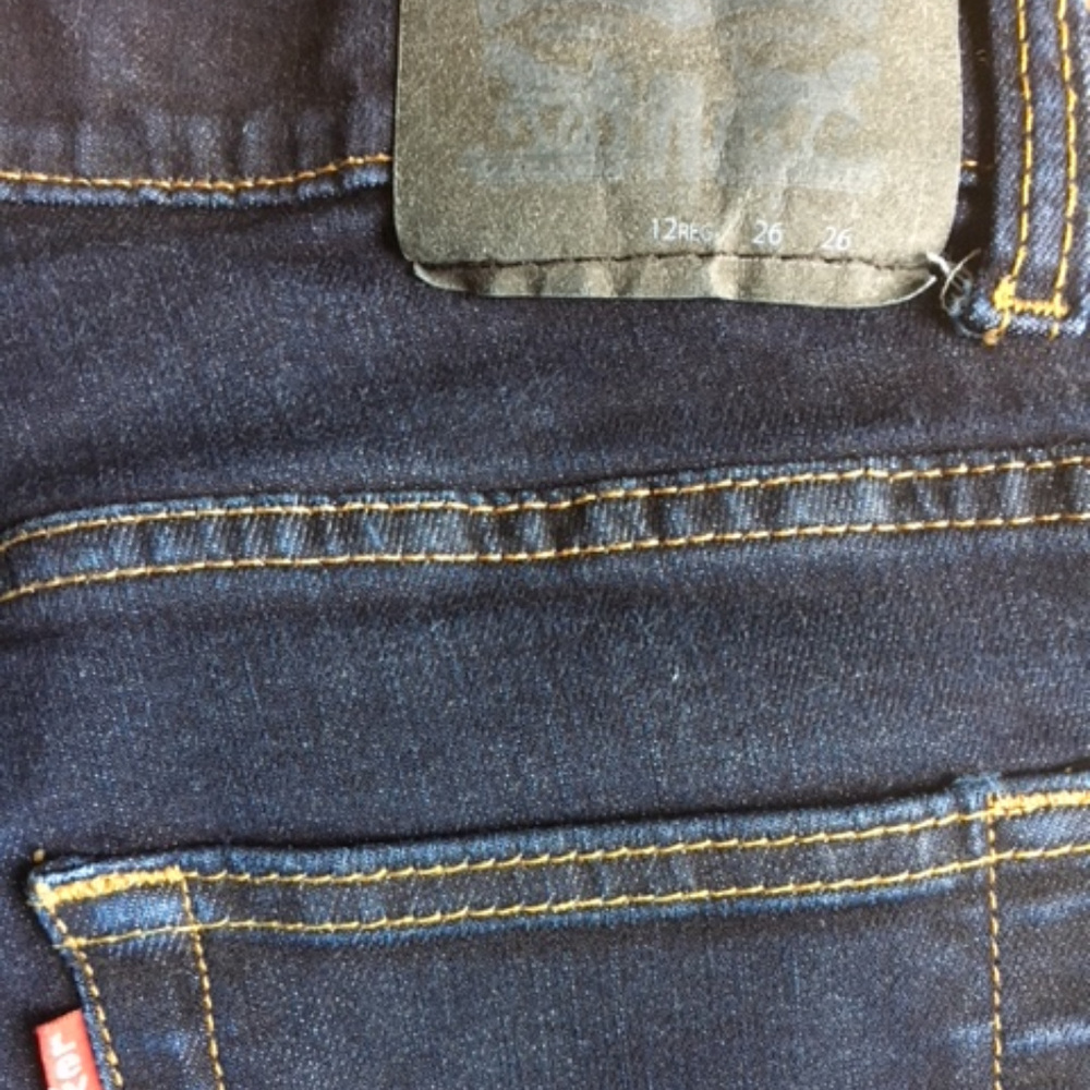 Levi's Boys 511 Jeans 12 REG Slim Fit